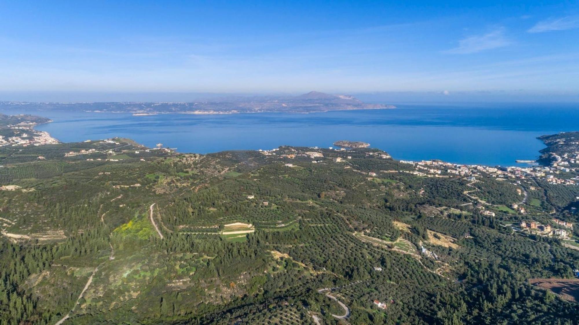 Villa Konstantinos Hilltop Vineyard Escape Almirida Exterior foto