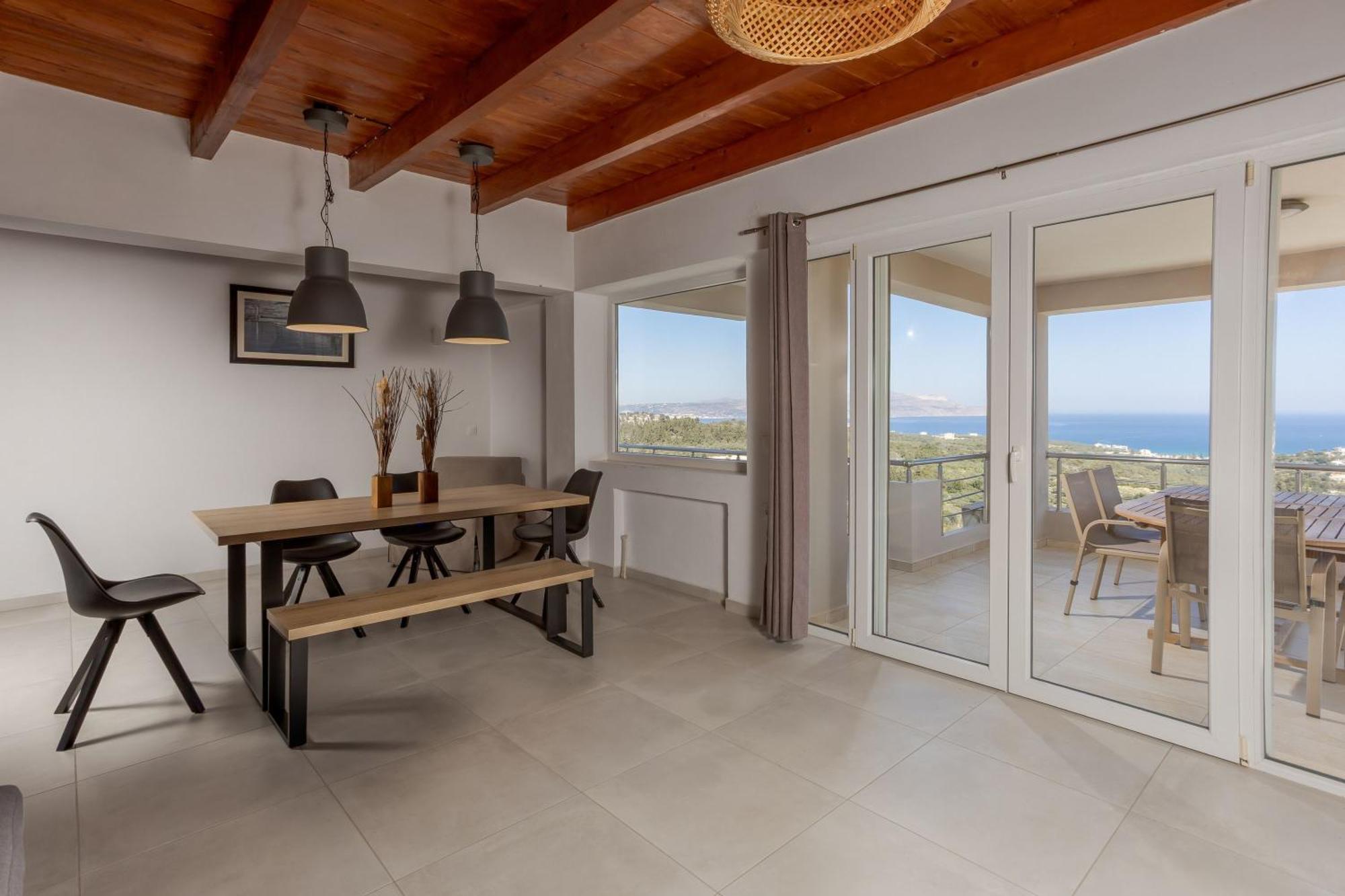 Villa Konstantinos Hilltop Vineyard Escape Almirida Exterior foto