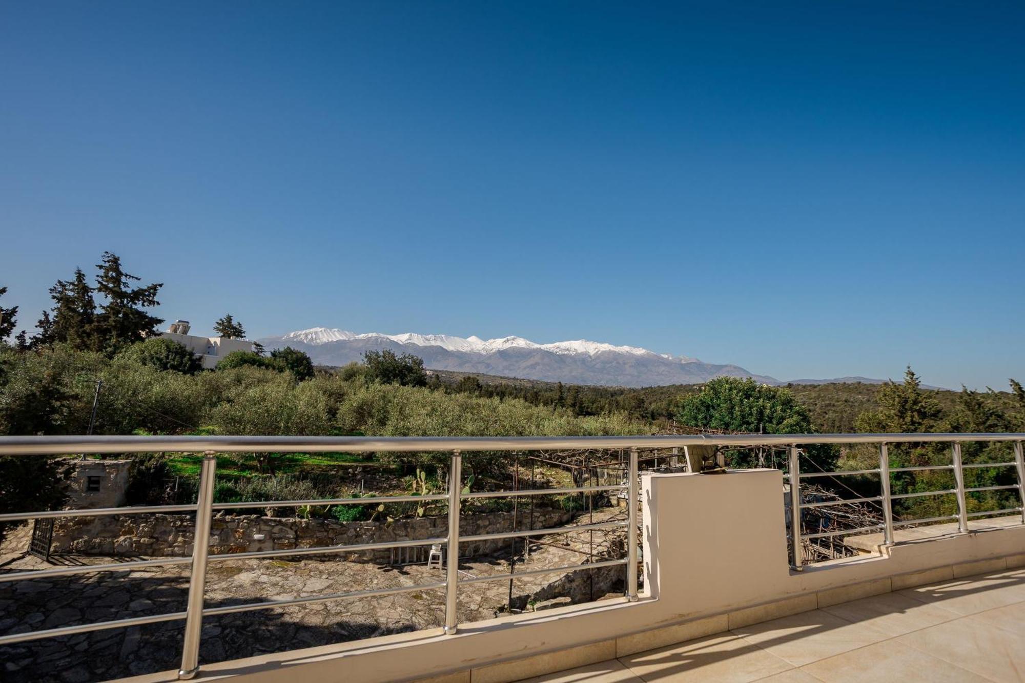 Villa Konstantinos Hilltop Vineyard Escape Almirida Exterior foto